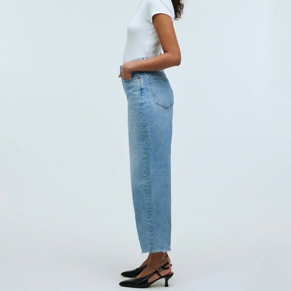 Madewell The Curvy Perfect Vintage Wide-Leg Jean - Sz 26 - Picture 3 of 7